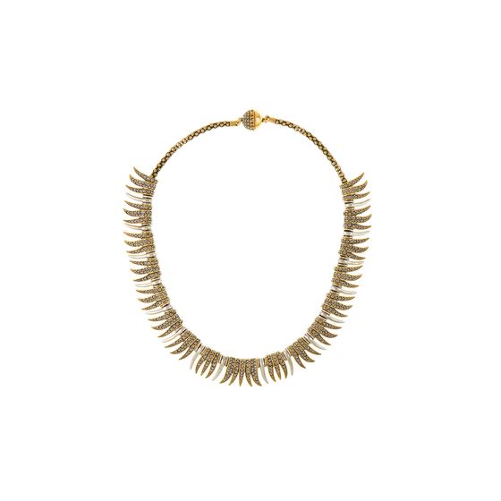 Colar Conceito Folhagens Mix Ouro Vintage hector albertazzi